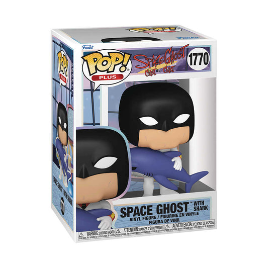 Pop Plus Animation #1770 Space Ghost Coast To Coast: Space Ghost w/Shark