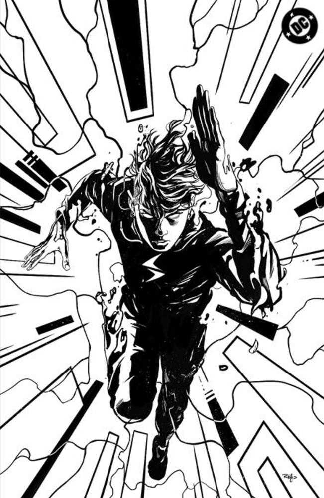 Absolute Flash (2025) # 1 Cover K Nick Robles Black & White 1:100 Variant
