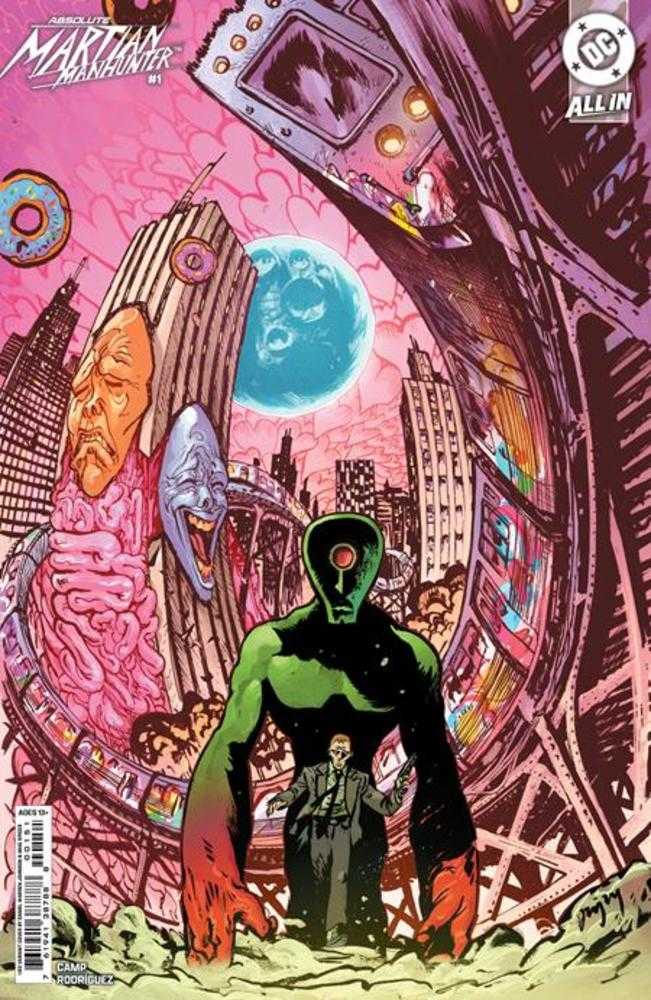Absolute Martian Manhunter (2025) # 1 (of 12) Cover J Daniel Warren Johnson 1:50 Variant