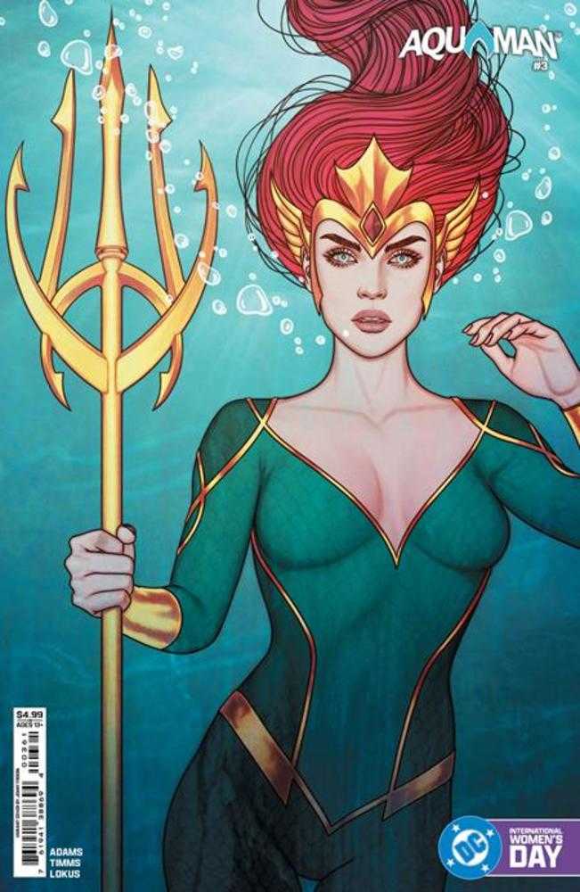 Aquaman (2025) # 3 Cover E Jenny Frison International Womens Day Mera Variant