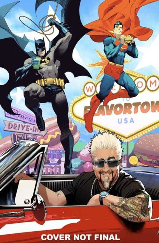 Batman/Superman: World's Finest (2022) #37 Cover D Dan Mora Guy Fieri Cameo Variant
