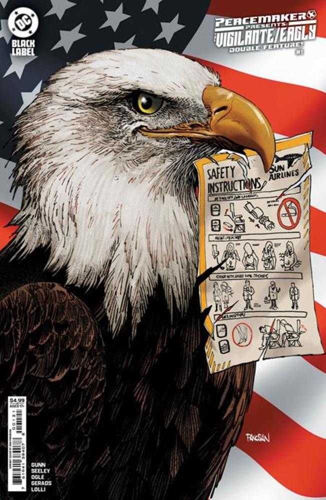 Peacemaker Presents: The Vigilante/Eagly Double Feature (2025) #1 (of 5) Cover B Dan Panosian Variant (Mature)