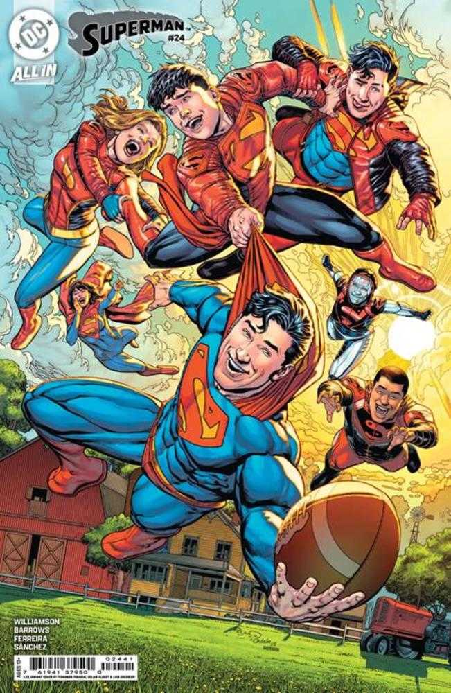 Superman (2023) #24 Cover F Fernando Pasarin 1:25 Variant