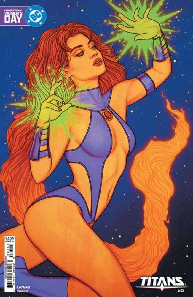 Titans (2023) #21 Cover E Jenny Frison International Womens Day Starfire Variant