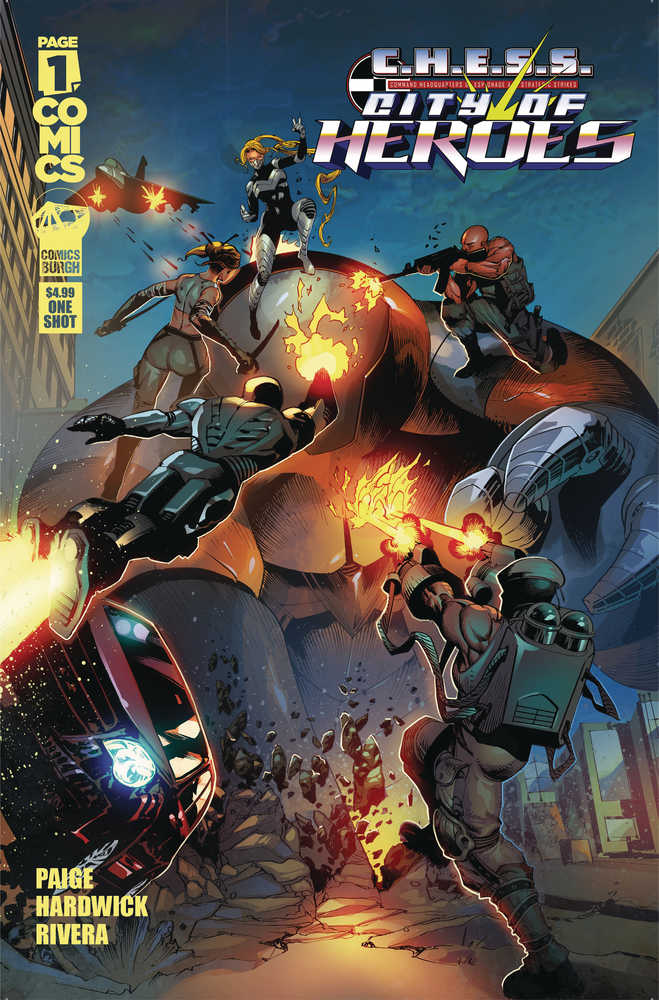 CHESS: City Of Heroes (2025) One-Shot Cover A