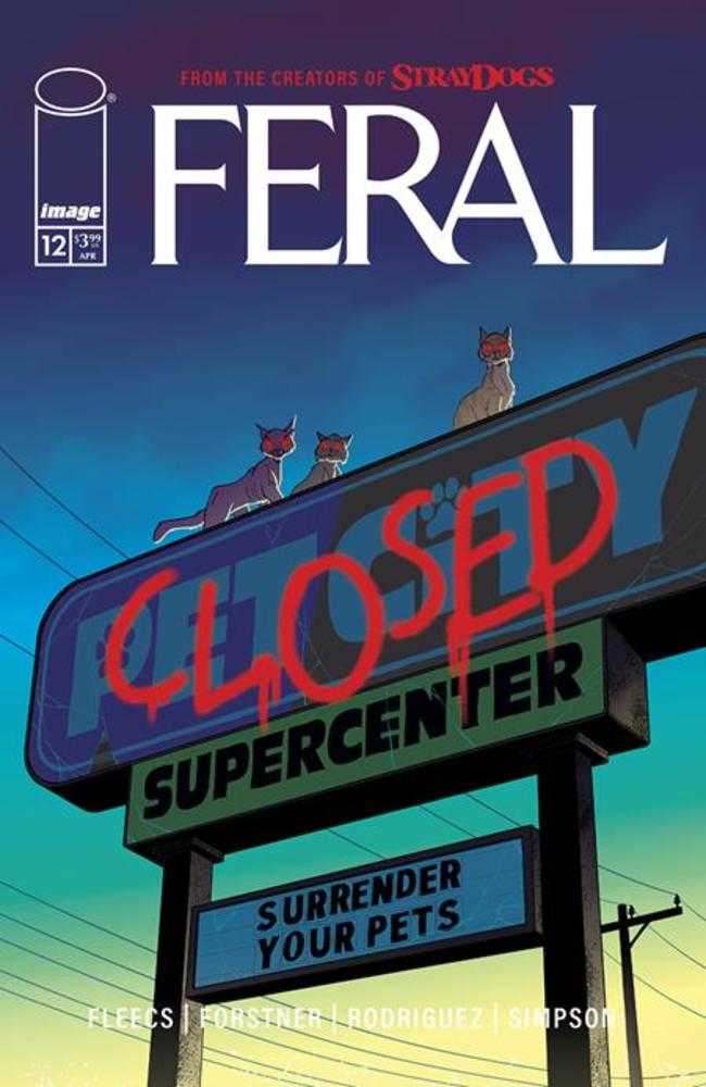 Feral (2024) #12 Cover A Tony Fleecs & Tone Rodriguez