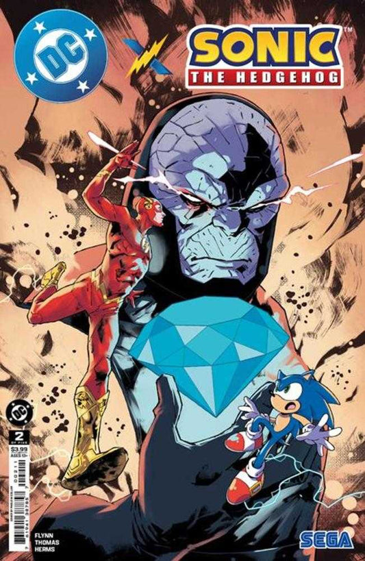 DC X Sonic The Hedgehog (2025) #2 (of 5) Cover A Pablo M Collar