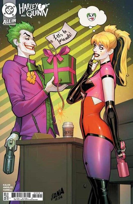 Harley Quinn (2021) #50 Cover D David Nakayama April Fools Variant