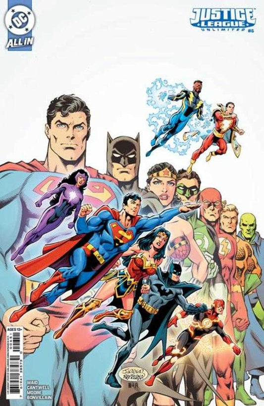 Justice League Unlimited (2024) # 6 Cover E Dan Jurgens 1:25 Variant