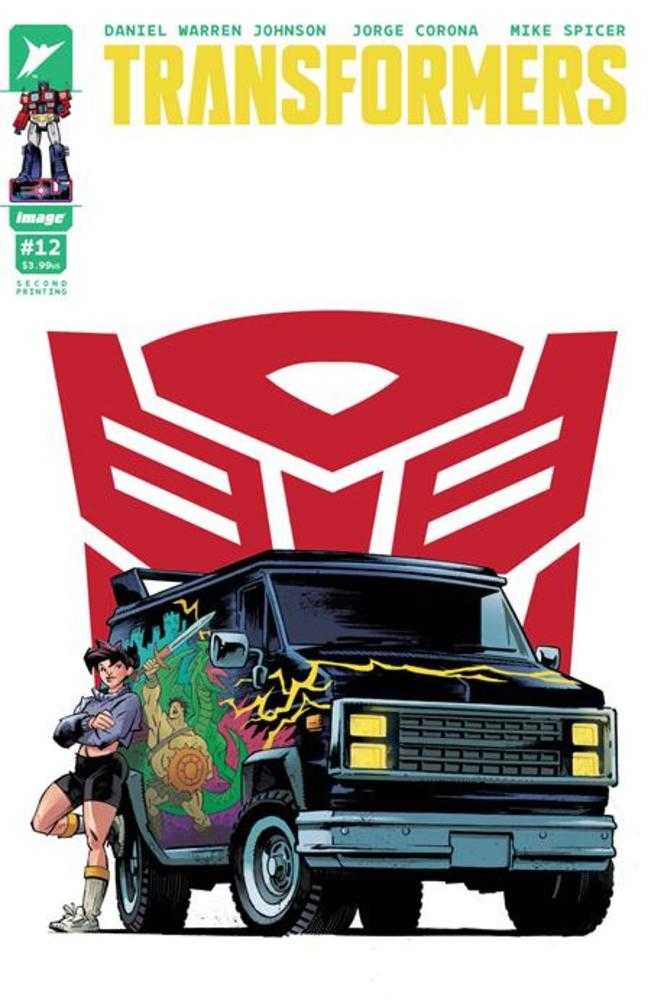 Transformers (2023) #12 (2nd Print) Cover B Jason Howard Autobot Variant