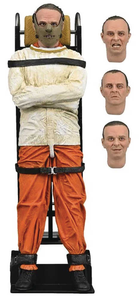 Silence Of The Lambs Dr Hannibal Lecter Masked 7in Action Figure