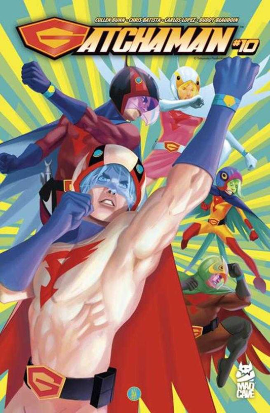 Gatchaman (2024) #10 Cover A Inaki Miranda