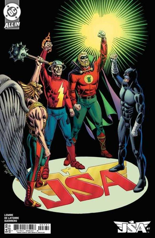 JSA (2024) # 7 Cover C Jerry Ordway Variant