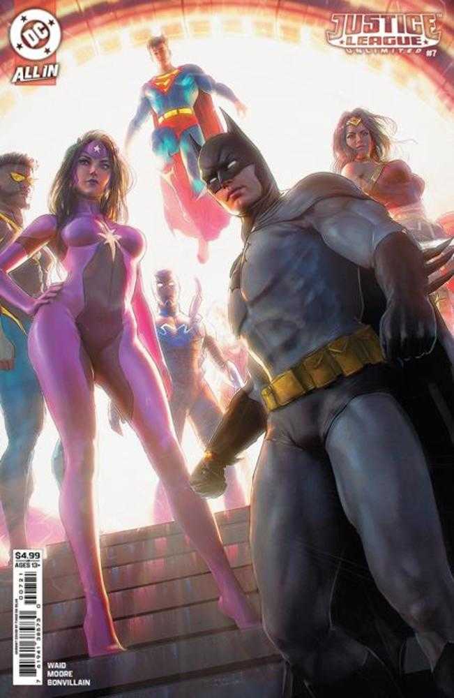 Justice League Unlimited (2024) # 7 Cover B Tiago Da Silva Variant