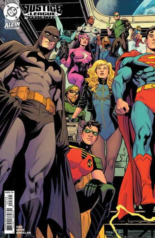 Justice League Unlimited (2024) # 7 Cover G Travis Moore Connecting 1:25 Variant