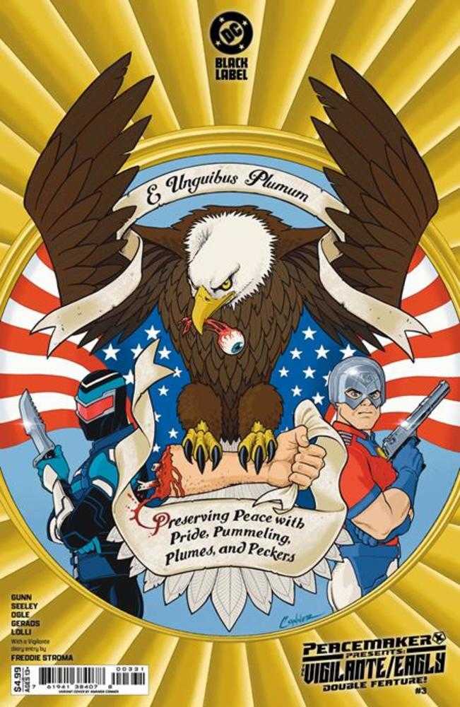 Peacemaker Presents: The Vigilante/Eagly Double Feature (2025) #3 (of 5) Cover C Amanda Conner Variant (Mature)