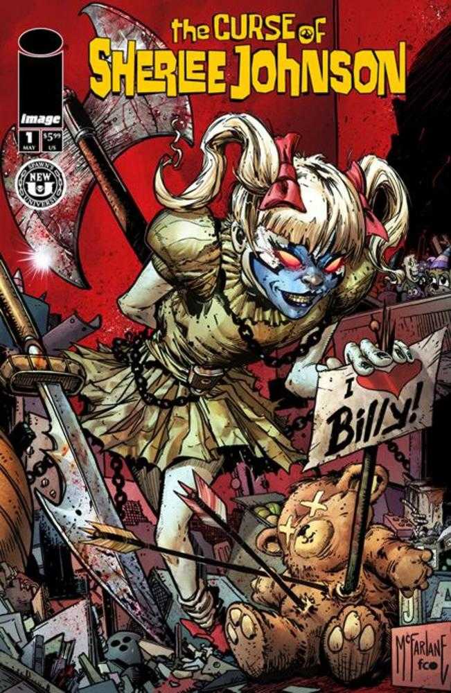 Curse Of Sherlee Johnson (2025) #1 Cover B Todd McFarlane Variant