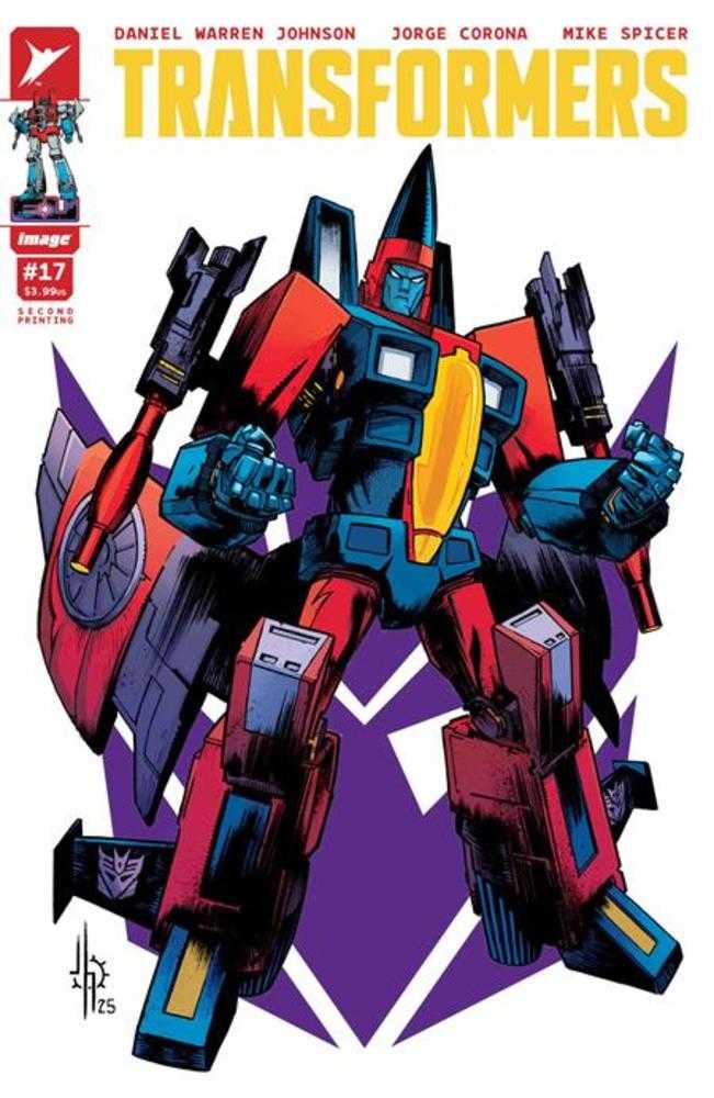 Transformers (2023) #17 (2nd Print) Cover A Jason Howard Decepticon Cover