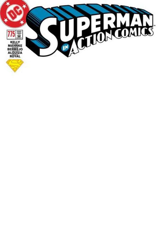 Action Comics #775 Facsimile Edition Cover D Blank Variant