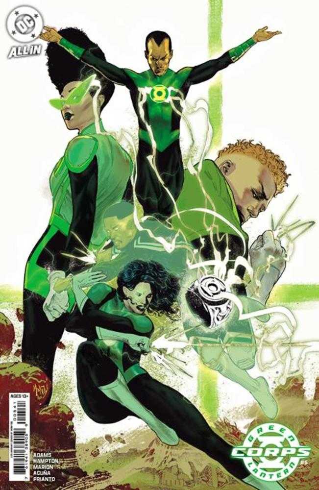 Green Lantern Corps (2025) #5 Cover D Montos 1:25 Variant