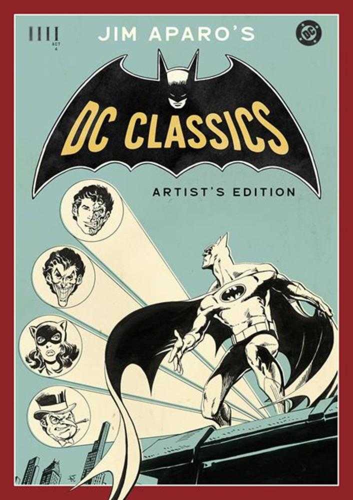 Jim Aparos DC Classics Artists Edition HC Jim Aparo Cover