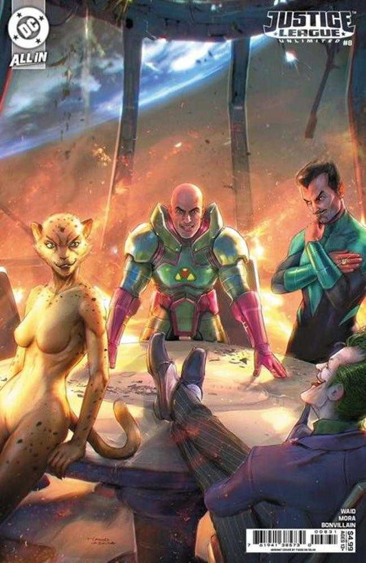 Justice League Unlimited (2024) # 8 Cover C Tiago Da Silva Variant