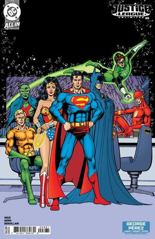 Justice League Unlimited (2024) # 8 Cover F George Perez Legacy Variant