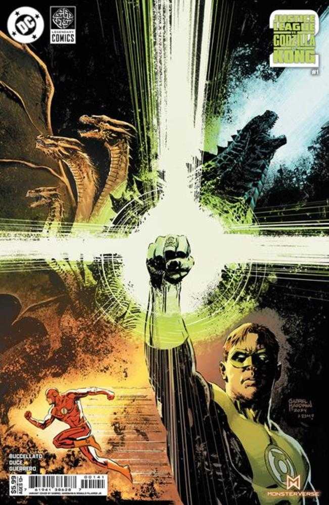 Justice League vs Godzilla vs Kong 2 (2025) #1 (of 7) Cover D Gabriel Hardman Variant