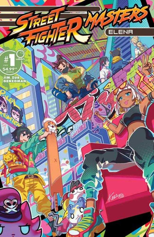 Street Fighter Masters Elena #1 (One Shot) Cover C Keenbiscuit 1:5 Variant