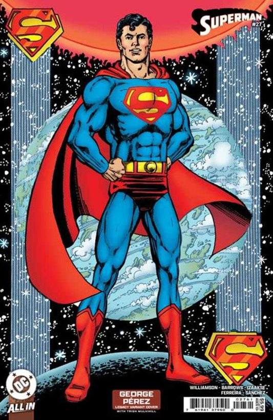 Superman (2023) #27 Cover F George Perez Legacy Variant