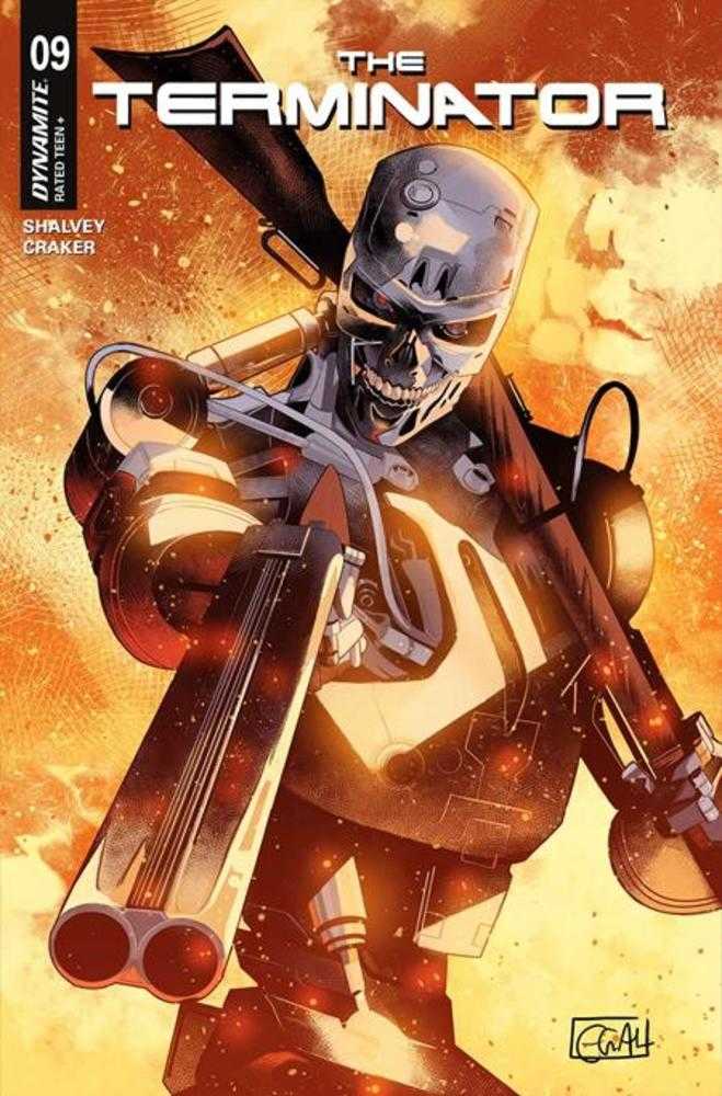 Terminator (2024) #9 Cover B Edwin Galmon Variant