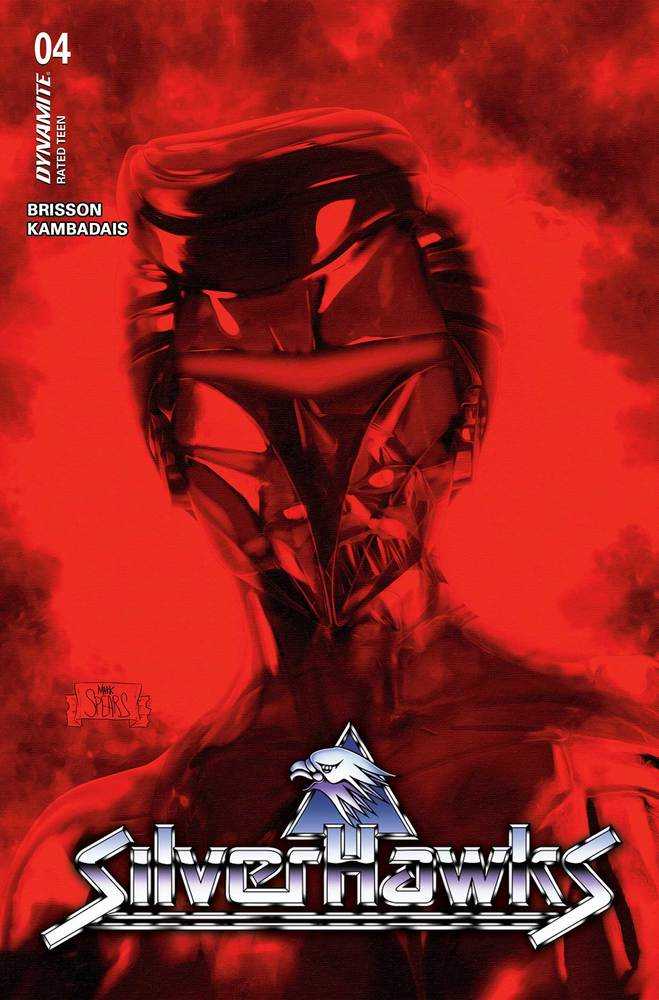 Silverhawks (2025) #4 Cover Y FOC Spears Red 1:7 Variant