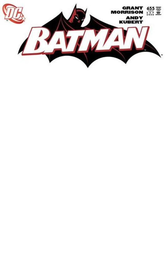 Batman #655 Facsimile Edition Cover D Blank Variant