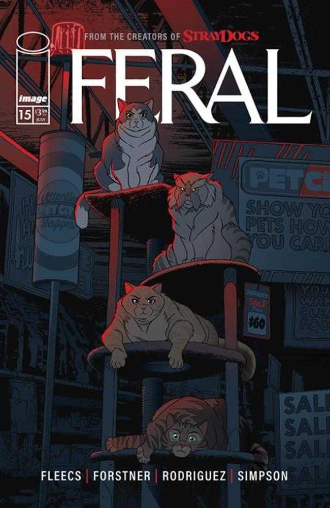 Feral (2024) #15 Cover A Tony Fleecs & Trish Forstner