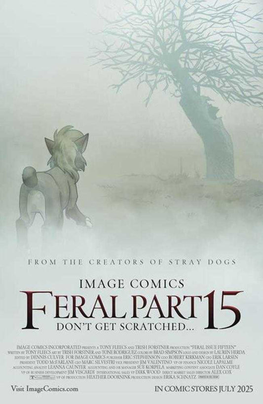 Feral (2024) #15 Cover B Trish Forstner & Allen Passalaqua Variant