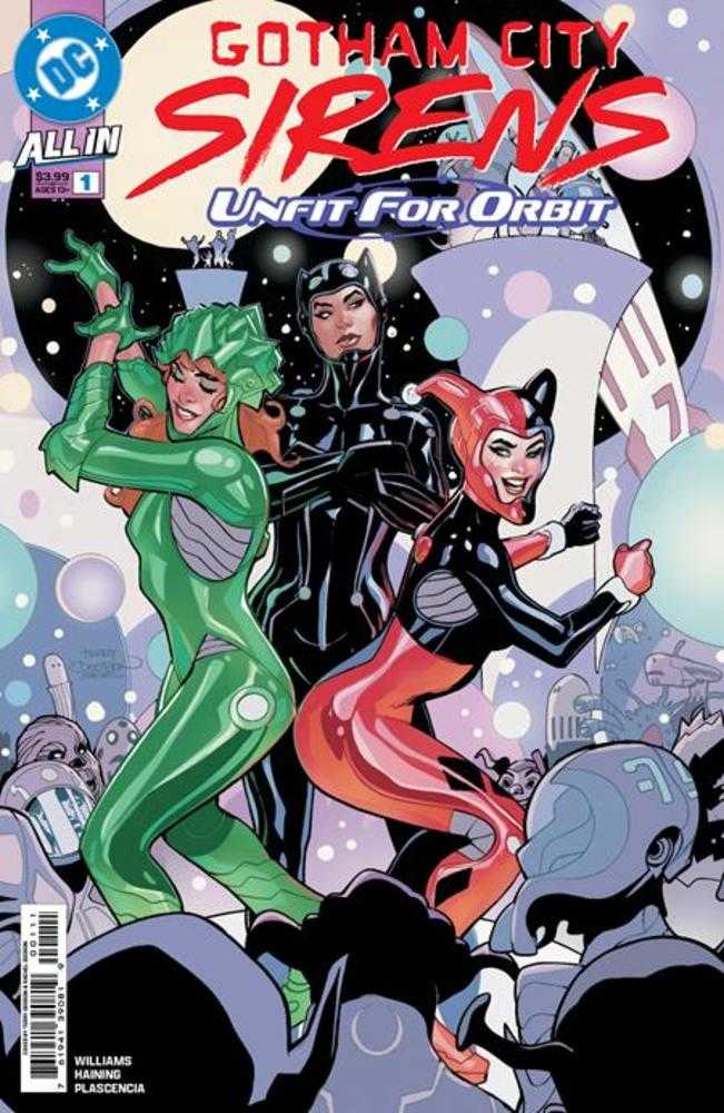 Gotham City Sirens: Unfit For Orbit (2025) #1 (of 5) Cover A Terry Dodson
