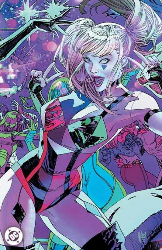 Gotham City Sirens: Unfit For Orbit (2025) #2 (of 5) Cover D Guillem March Connecting Kalanorian Foil Variant