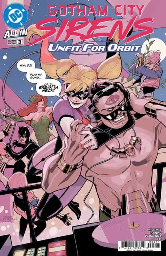 Gotham City Sirens: Unfit For Orbit (2025) #3 (of 5) Cover A Terry Dodson & Rachel Dodson