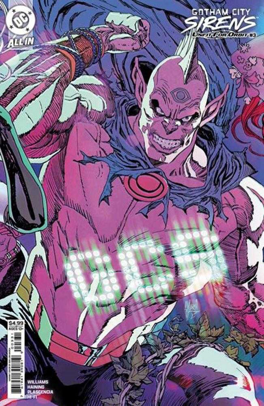 Gotham City Sirens: Unfit For Orbit (2025) #3 (of 5) Cover C Guillem March Connecting Variant