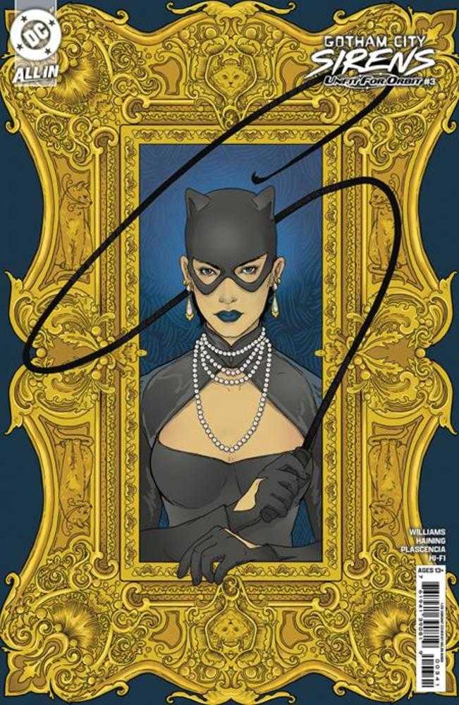 Gotham City Sirens: Unfit For Orbit (2025) #3 (of 5) Cover E Helen Mask 1:25 Variant
