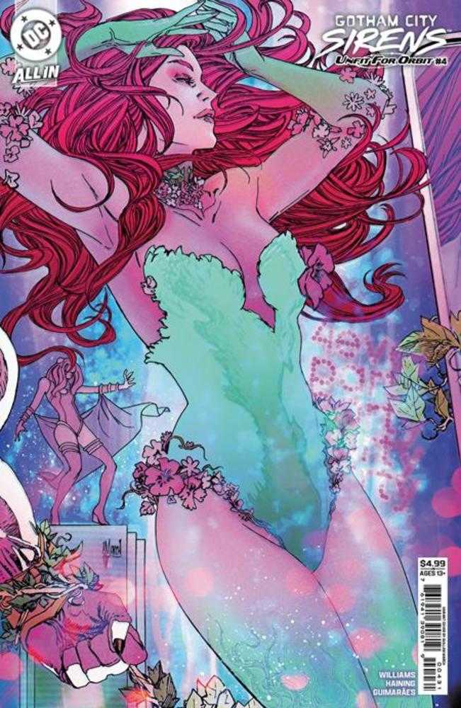 Gotham City Sirens: Unfit For Orbit (2025) #4 (of 5) Cover C Guillem March Connecting Variant