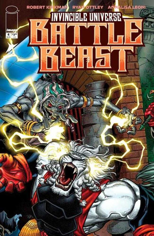 Invincible Universe Battle Beast #4 Cover C EJ Su 1:10 Connecting Variant
