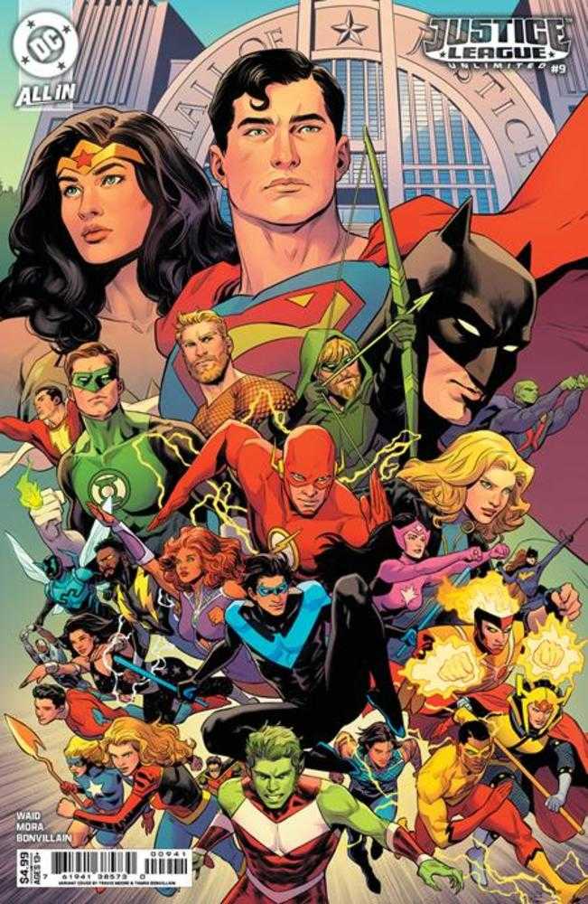 Justice League Unlimited (2024) # 9 Cover D Travis Moore Variant