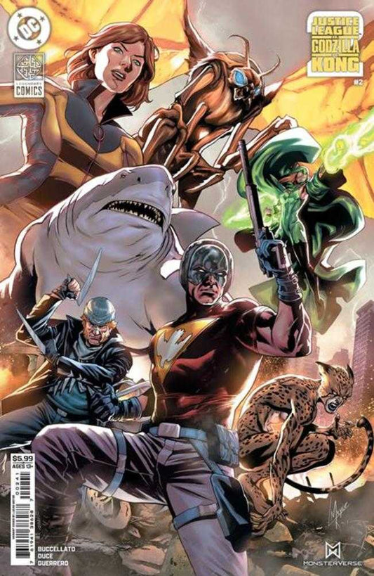 Justice League vs Godzilla vs Kong 2 (2025) #2 (of 7) Cover D Lucas Meyer Variant