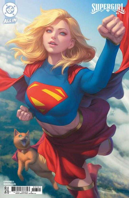 Supergirl (2025) #3 Cover B Stanley Artgerm Lau Variant