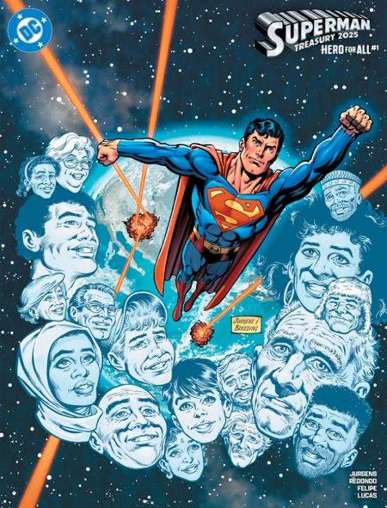 Superman Treasury: Hero For All (2025) One-Shot Cover B Dan Jurgens Variant