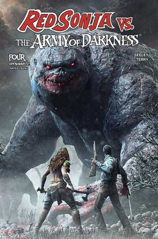 Red Sonja vs Army of Darkness (2025) #4 Cover A Bjorn Barends