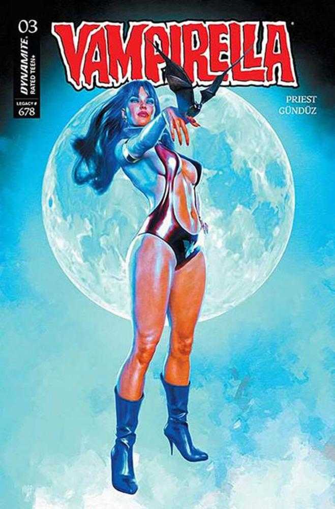 Vampirella (2025) #3 Cover W Mark Spears Moon Original Foil FOC Bonus Variant