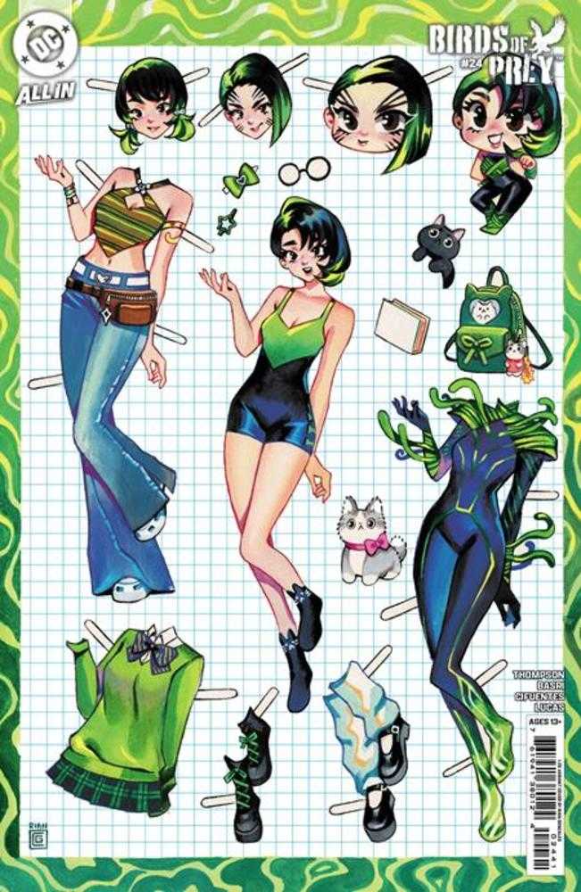 Birds Of Prey (2023) #24 Cover E Rian Gonzales 1:25 Variant