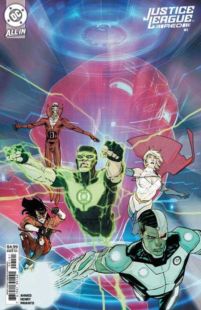 Justice League Red #1 (Of 6) Cover B Carmine Di Giandomenico Card Stock Variant